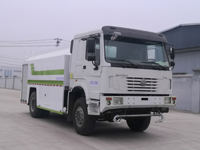 重汽豪沃四驅(qū)8方簡(jiǎn)易消防車